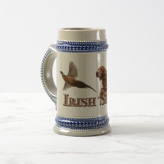 Irish Setter  Beer Stein (Front Left)