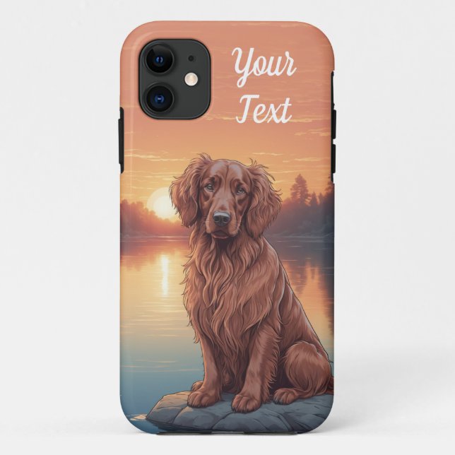 Irish Setter by Lake Case-Mate iPhone Case (Back)