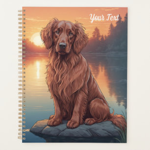 Irish Setter by Lake Planner