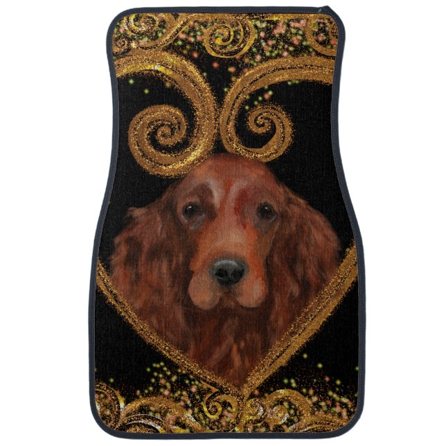  IRISH SETTER CAR FLOOR MAT (Front)