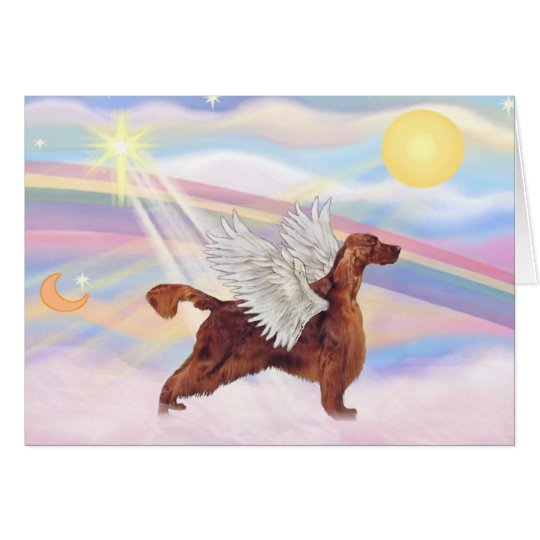 Irish Setter Card