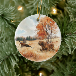 Irish Setter  Ceramic Ornament