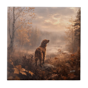 Irish Setter Ceramic Tile