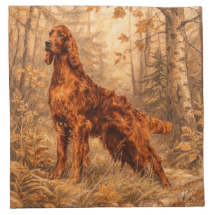 Irish Setter, Cloth Napkin