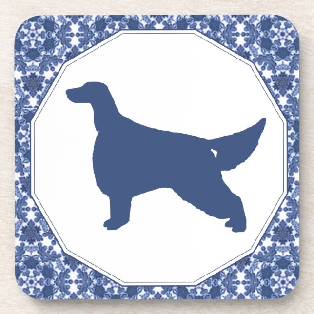 Irish Setter Coaster Set (Front)