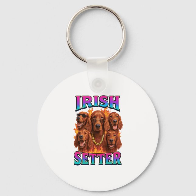Irish Setter Copy Keychain (Front)