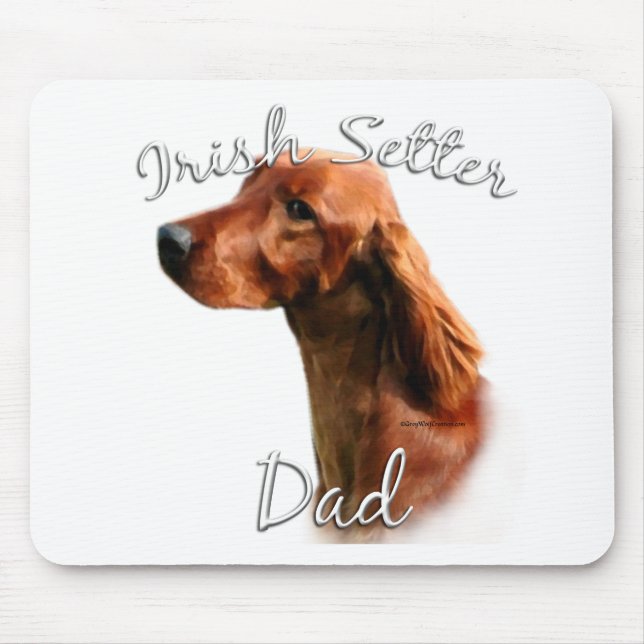 Irish Setter Dad 2 Mouse Pad (Front)
