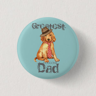 Irish Setter Dad Button