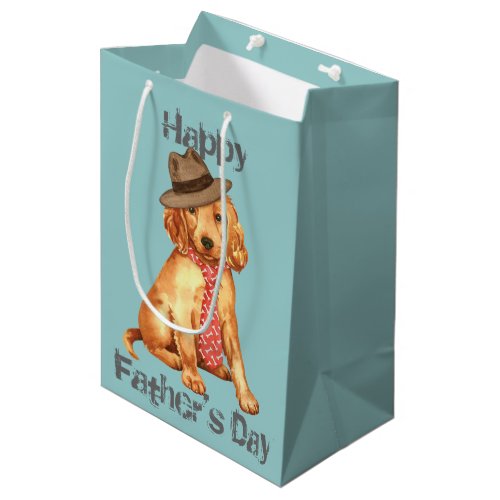 Irish Setter Dad Medium Gift Bag