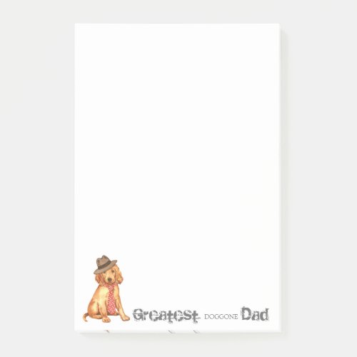 Irish Setter Dad Post_it Notes