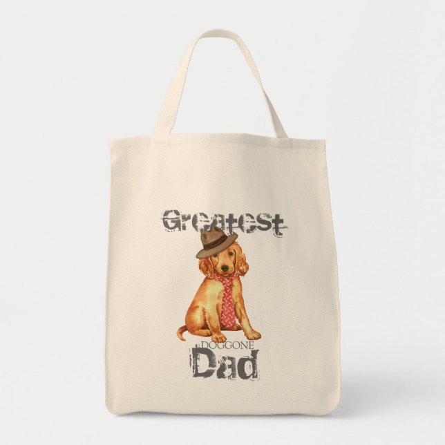 Irish Setter Dad Tote Bag (Front)