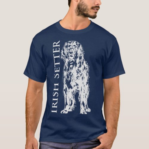 Irish Setter Dog 1  T_Shirt