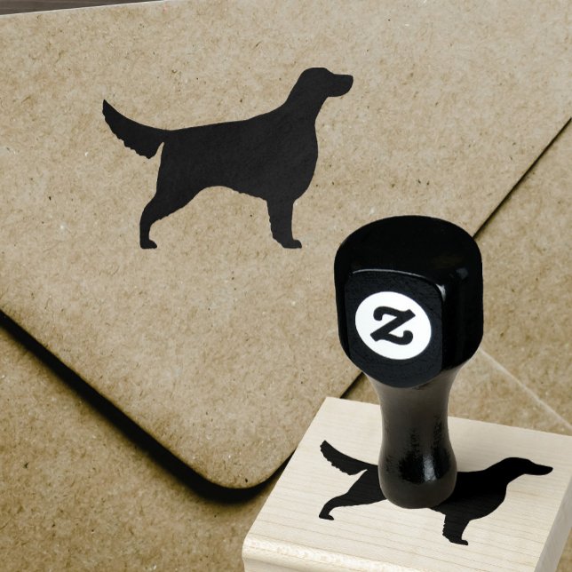 Irish Setter Dog Breed Silhouette Rubber Stamp (Creator Uploaded)