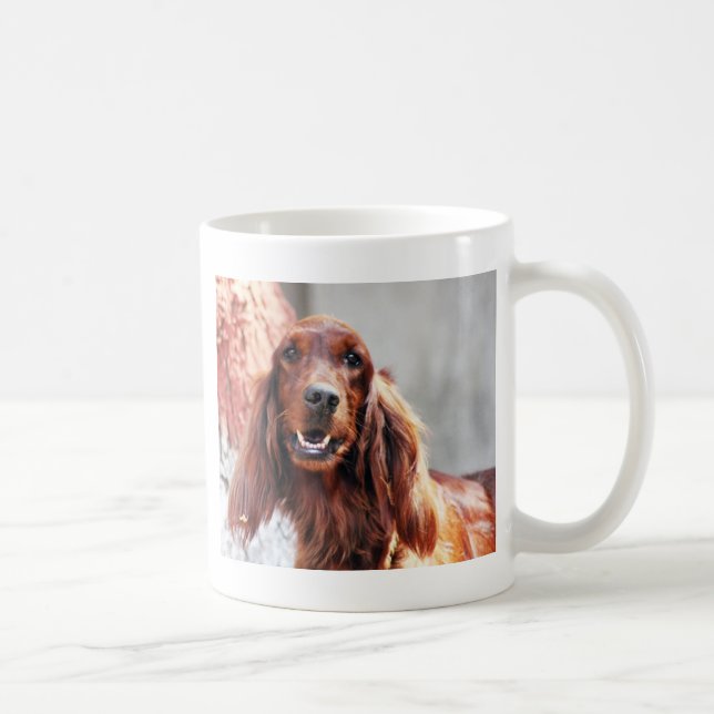 Irish Setter Dog Coffee Mug (Right)