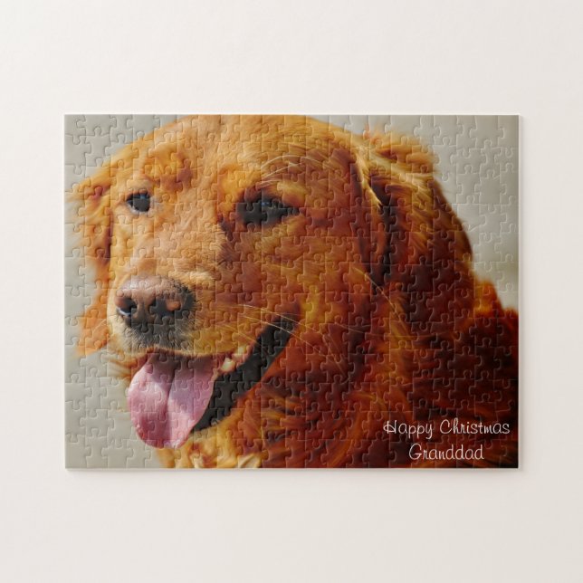 Irish Setter Dog. Jigsaw Puzzle (Horizontal)