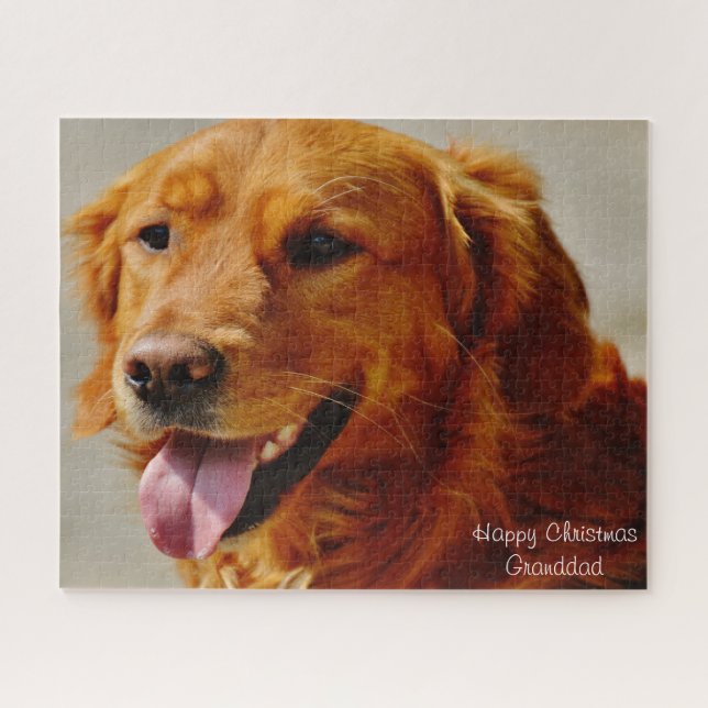 Irish Setter Dog. Jigsaw Puzzle (Horizontal)