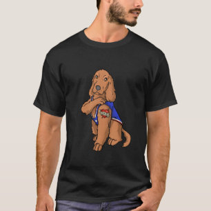 Irish Setter Dog Love Dad Puppy Owner 1 T-Shirt