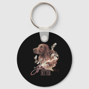 Irish Setter Dog Lovers  Keychain