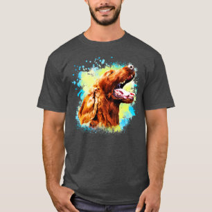 Irish Setter Dog  T-Shirt