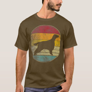 Irish Setter Dog Vintage Distressed Retro 70s 80s T-Shirt