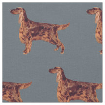 Irish Setter Fabric