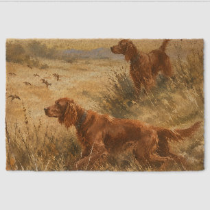 Irish Setter Fiber Doormat
