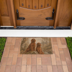 Irish Setter Fiber Doormat