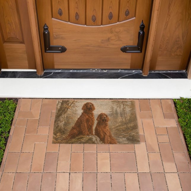  Irish Setter   Fiber Doormat (Insitu (Outdoor))
