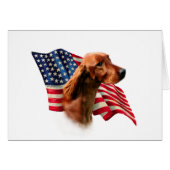 Irish Setter Flag (Front Horizontal)
