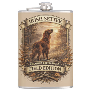 Irish Setter Flask