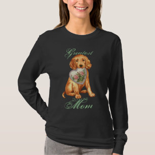 Irish Setter Heart Mom T-Shirt