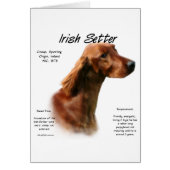 Irish Setter History Design (Front)