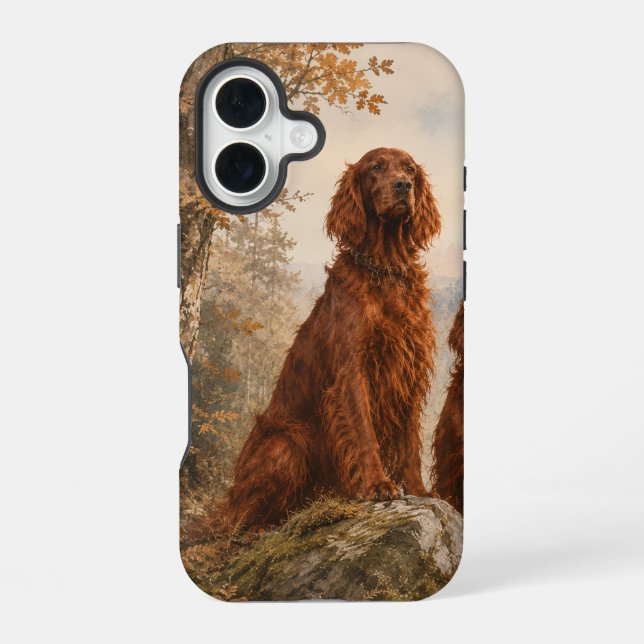  Irish Setter   Iphone Case (Back)