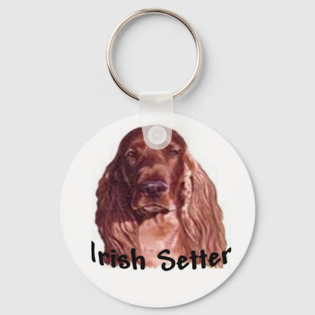 Irish Setter Keychain (Front)