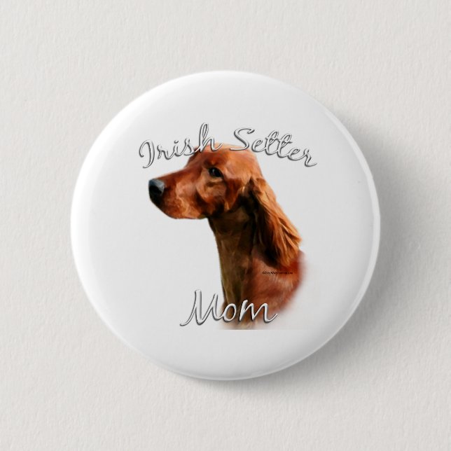 Irish Setter Mom 2 Button (Front)