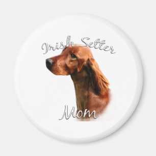 Irish Setter Mom 2 Magnet