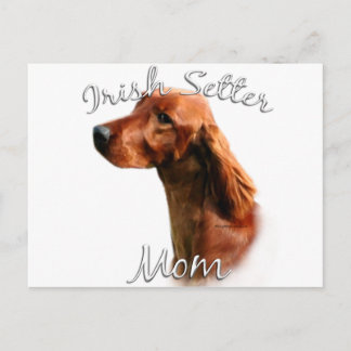 Irish Setter Mom 2 Postcard