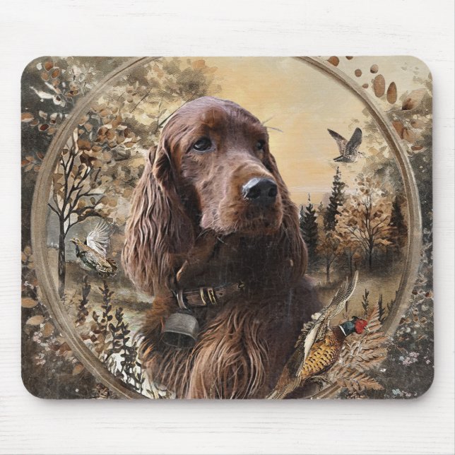 Irish Setter Mouse Pad (Front)