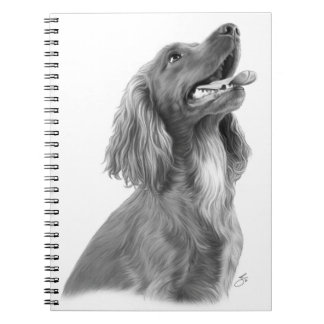 Irish Setter Notebook