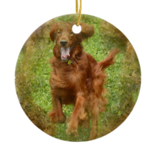 Irish Setter Ornament