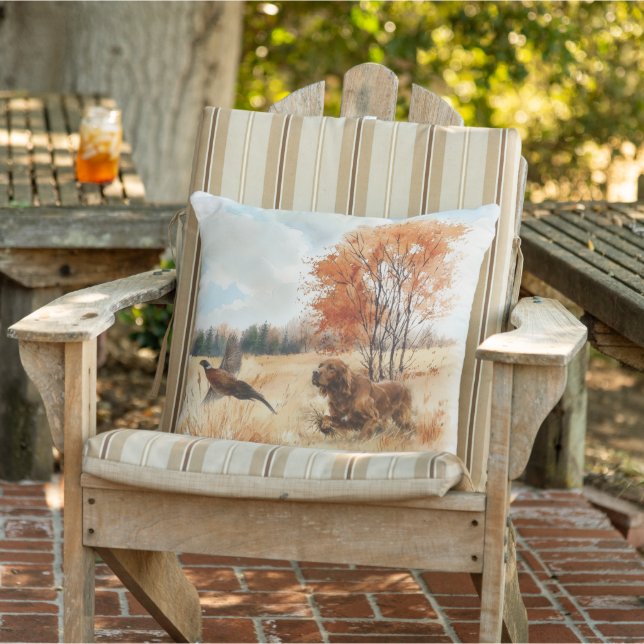 Irish Setter  Outdoor Pillow (Chair)