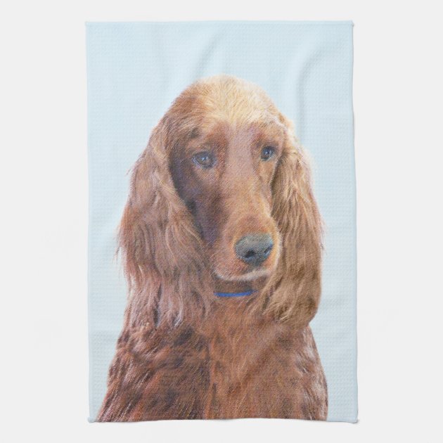 Cute Original Dog Art Kitchen Towel 