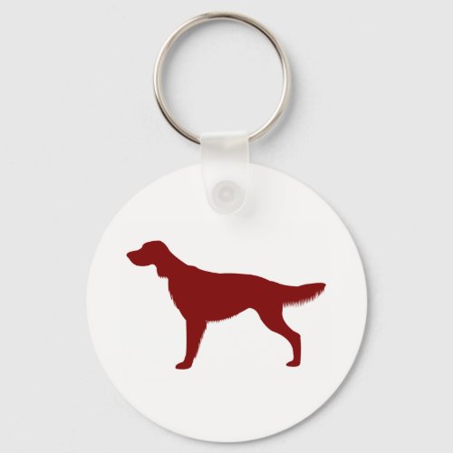 Irish Setter Red Keychain