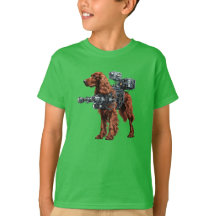 Irish Setter Robot Kid's T-Shirt