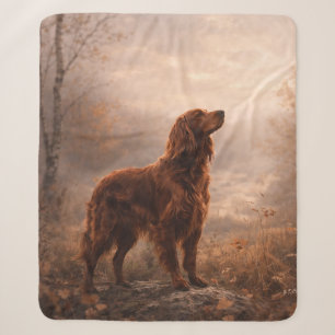 Irish Setter Sherpa Blanket