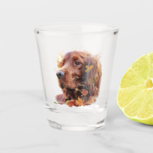 Irish Setter Shot Glass