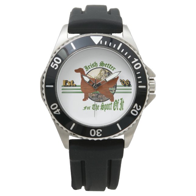 Irish Setter Sporting Gifts Watch (Front)