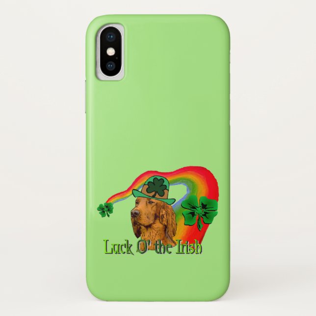 Irish Setter St Patricks Case-Mate iPhone Case (Back)