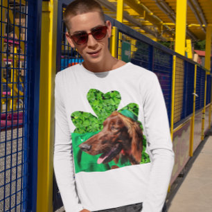 Irish Setter St. Patrick's Men's Lg Sleeve T-Shirt