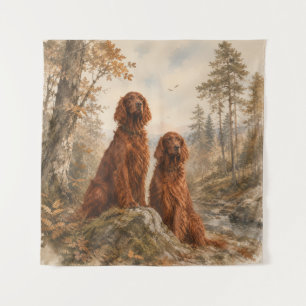 Irish Setter Tapestry